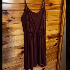 Maroon old navy dress. Size XS